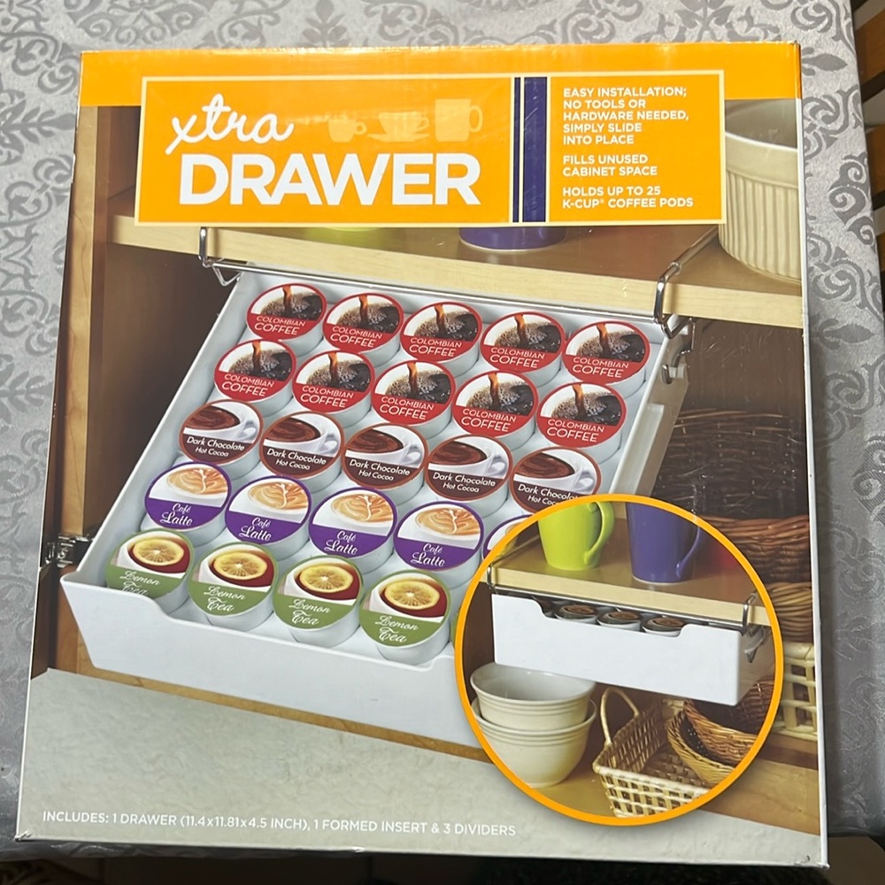 K-Cup Drawer Organizer